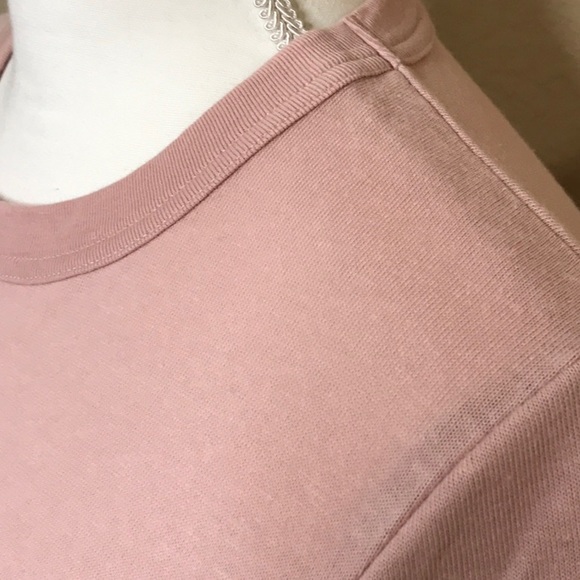 Madewell Tomboy Pocket Tee in Dusty Pink - Picture 3 of 11
